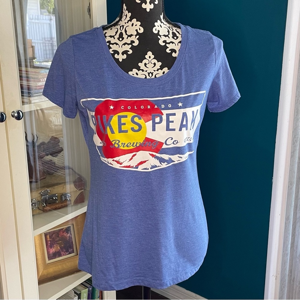 Pikes Peak Brewing Company Tee, Colorado Souvenir T-shirt​